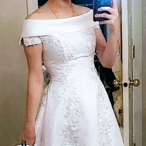 Wedding reception dress